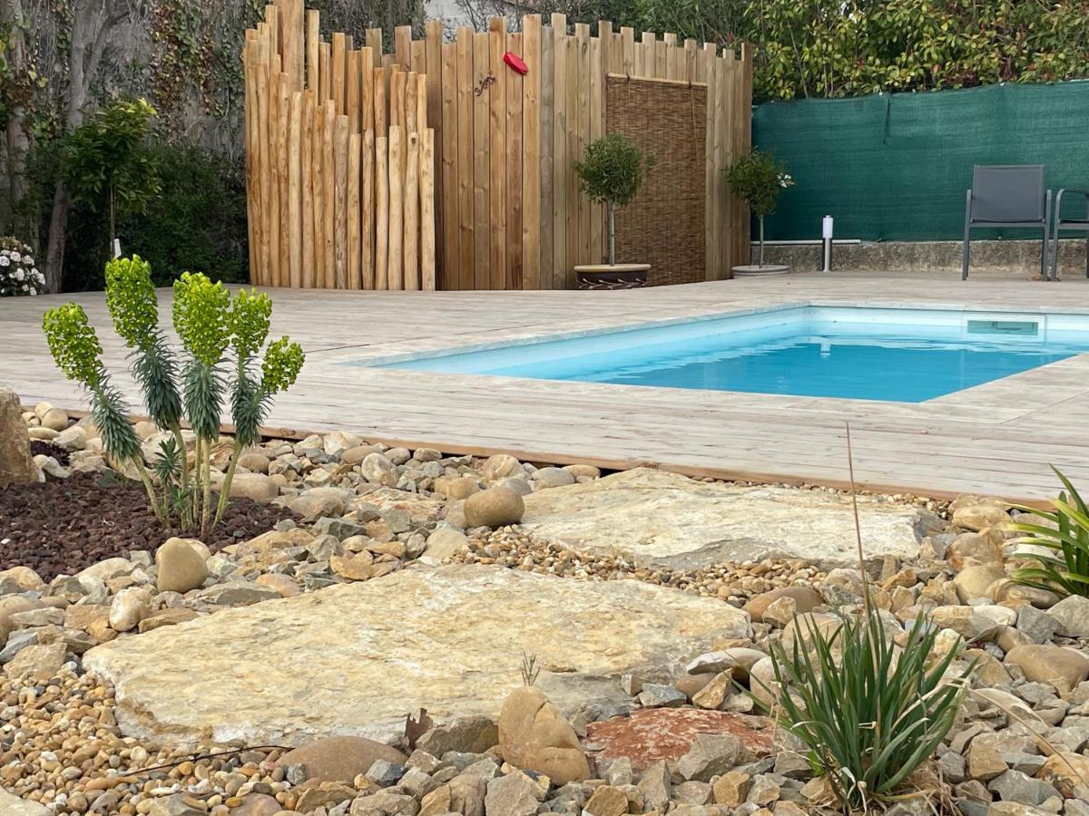 サン・シル・シュル・メール Mas Provencale Jardin Piscineヴィラ エクステリア 写真
