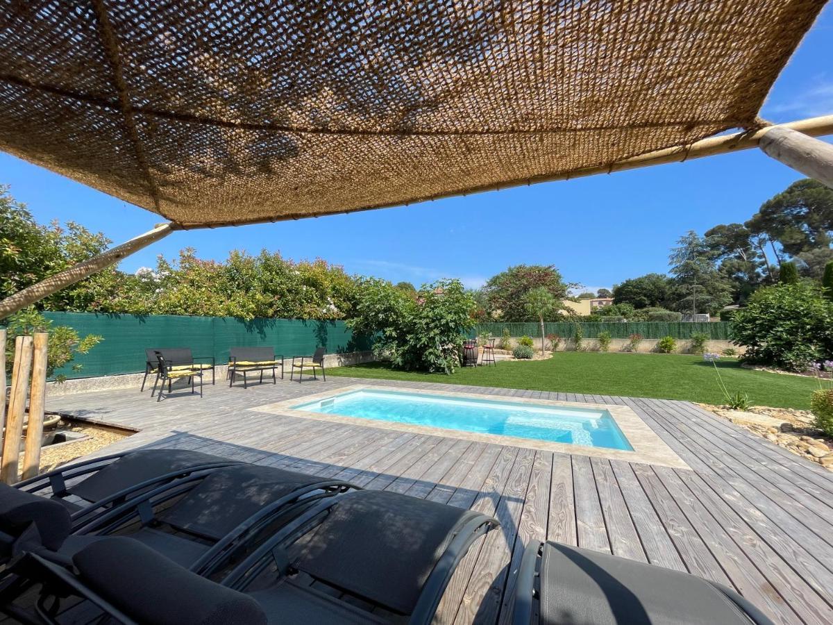 サン・シル・シュル・メール Mas Provencale Jardin Piscineヴィラ エクステリア 写真